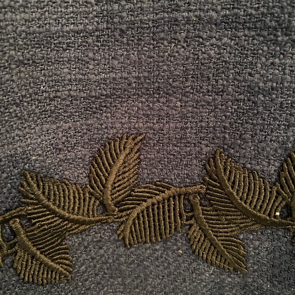 Karl Lagerfeld Paris classic tweed style sheath dress in medium blue. Size 8. - Picture 3 of 7